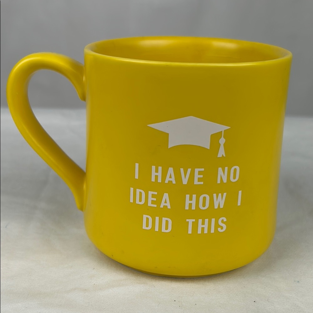 Indigo Yellow Graduation Mug